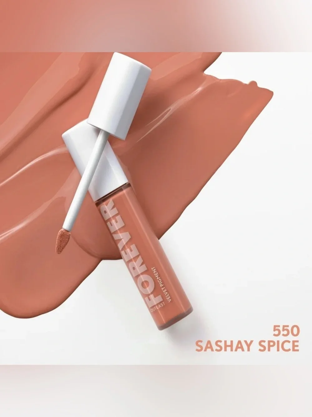 COVERGIRL Outlast Forever Velvet Pigment Matte Lipstick - Sashay Spice, NEW